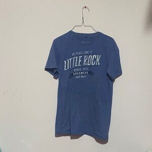 Anvil Blue Graphic Kids T-Shirt